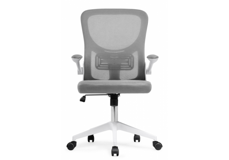 Офисное кресло Konfi dark gray / white (60x66x102)