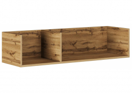 Прихожая Iris металл дуб вотан / черный муар (120x33,4x25,6)