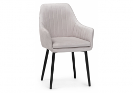 Стул на металлокаркасе на металлокаркасе Райнер MR -28 / черный (57x57x86)